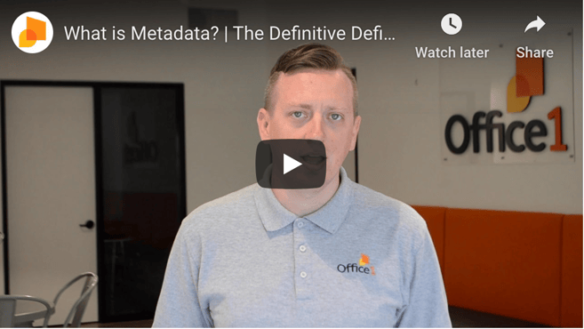 The Definitive Definition of Metadata